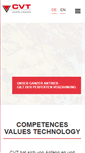 Mobile Screenshot of cvt.de